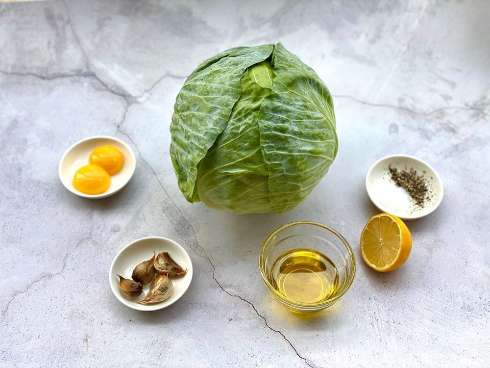 Roasted Cabbage Wedges Ingredients